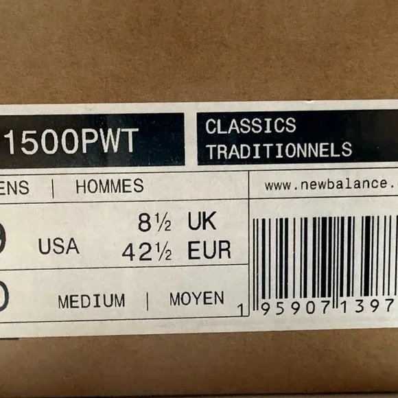 New Balance 1500 Made in England UK Year Of The Tiger Sneakers Blue M1500PWT - Picture 15 of 16